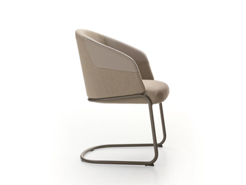 CENTRAL PARK - Cantilever chair with armrests by Ditre Italia - view 2